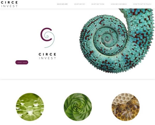 Circe Invest - Vision et Performance par OctoberCMS - référence web Pixinside