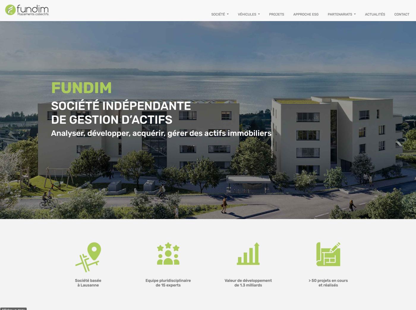 Fundim SA - Pixinside rÃ©fÃ©rence web