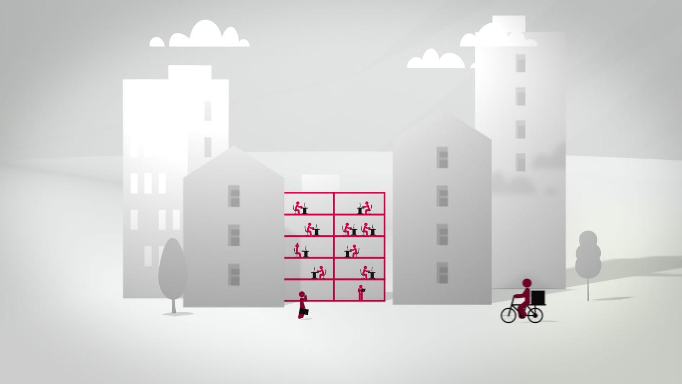 L'impact de la pandÃ©mie sur le home office - Pixinside rÃ©fÃ©rence animation